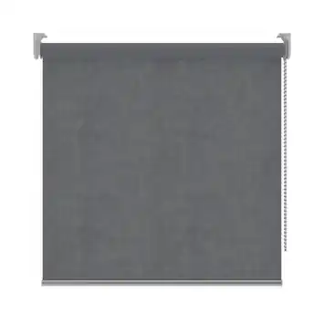 Decosol rolgordijn velvet verduisterend grijs (kleurnr. 5869) 120x190 cm (bxh)