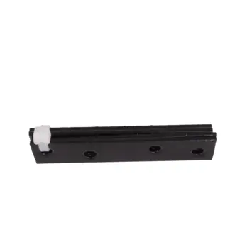 Waelbers verbindingsplaat 80 x 15 mm zwart 4 stuks