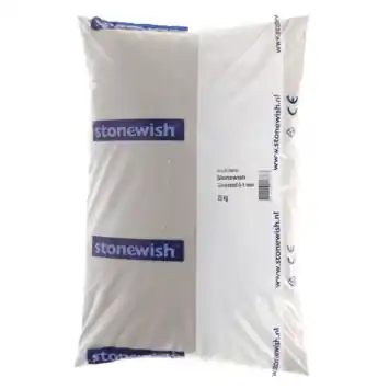 Stonewish zilverzand 0-1 mm 25 kg