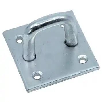 Waelbers slotoog op plaat 55x55 mm verzinkt