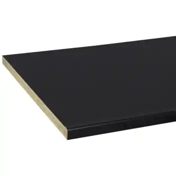 Werkblad ASW28 265x60cm Rio Zwart