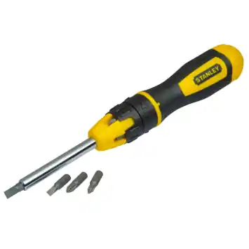 Stanley ratel schroevendraaier incl. 10 bits
