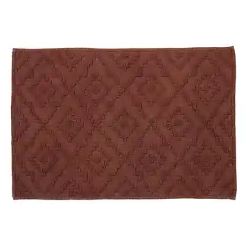 Sealskin badmat aztec 60x90cm donkerroze