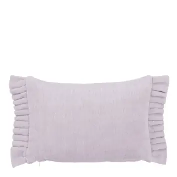 Sierkussen ruffled lila - l55xb35xh10cm