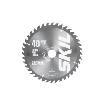 SKIL afkortzaagblad voor o.a. model 1305 / 1310 - 216 x 30 mm