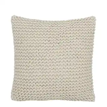 Sierkussen creme - l45xb45xh10cm