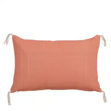 Sierkussen ruit roze - l55xb35xh10cm