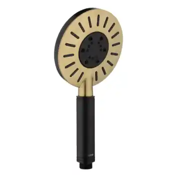 Tiger douchekop Splash Akcent handdouche waterbesparend 3 standen ø 12 cm zwart