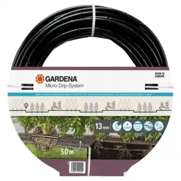 Gardena druppelbuis 50 meter ondergronds en bovengronds