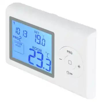 Sanivesk klokthermostaat Ibiza digitaal 2AAA programmeerbaar