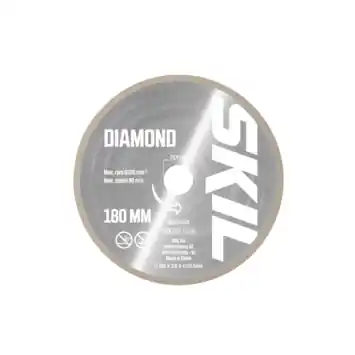 SKIL diamantschijf 180mm voor tegelzaag 2610S01191 voor o.a. model 1350
