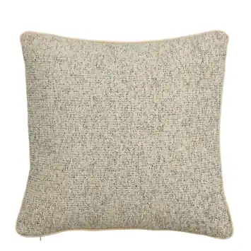 Sierkussen bouclé licht bruin - l45xb45xh10cm