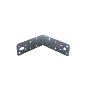 Waelbers hoekanker met ril 125x  125 x 46 mm verzinkt