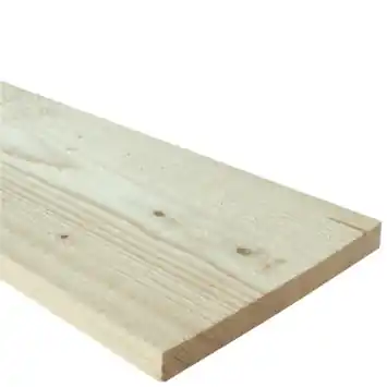 Steigerhout vuren ruw 16 x 180 mm 240 cm