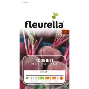 Fleurella zaden rode tuinbiet