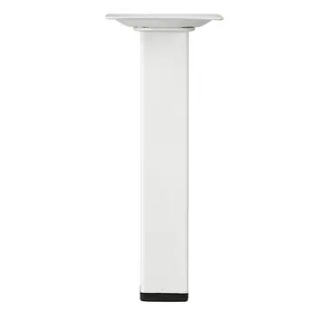 Duraline meubelpoot vierkant wit 2,5x2,5x15 cm