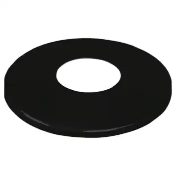 Sanivesk Kraanrozet 3/4"x10mm Zwart