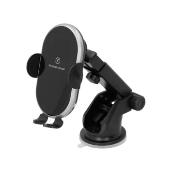 Carpoint 3in1 telefoonhouder auto & Draadloze Qi Lader