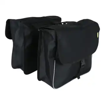 Dresco Dubbele Fietstas Basic Shopper 32 Liter