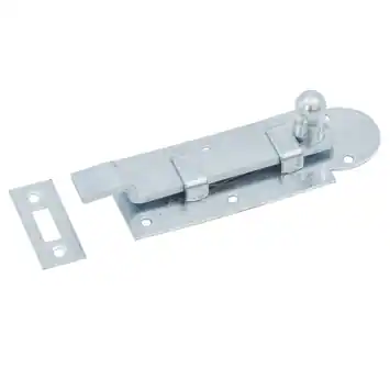 Waelbers schuif met bocht 80 mm verzinkt