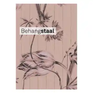 Behangstaal vliesbehang Nadine oudroze (dessin 118131)