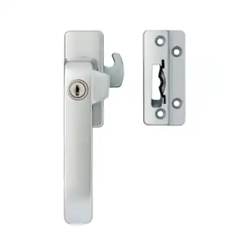 AXA raamsluiting links aluminium SKG 1-ster