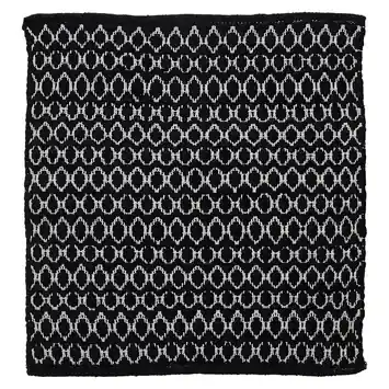 Sealskin badmat boho 60x60cm zwart