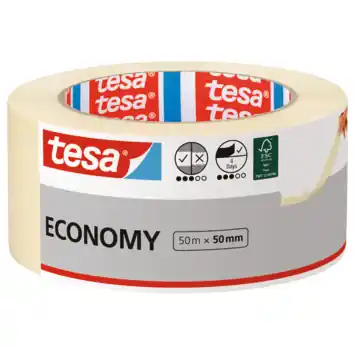 Tesa schilderstape universeel beige 50 mm x 50 m