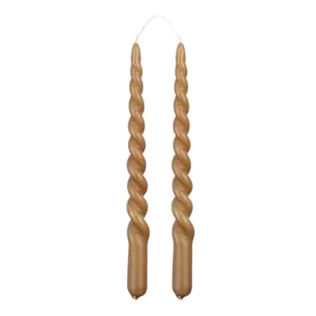 Twist dinerkaars bruin 2 stuks - h29xd2,2cm