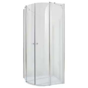 Atlantic douchecabine Cedar zilver glas 90 x 90 x 195 cm