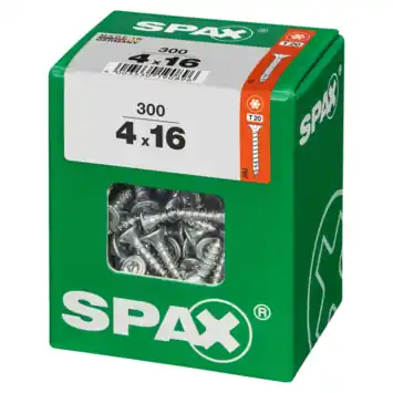 Spax schroef T-STAR plus WIROX 4x16 L 300 stuks