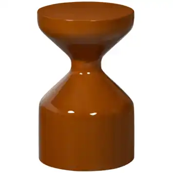 WOOOD bijzettafel Floyd tapenade metaal ø 30 cm