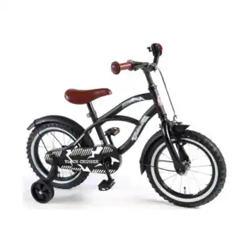 Volare Black Cruiser 14 Inch kinderfiets