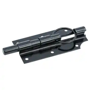 Waelbers valgrendel 150 mm zwart