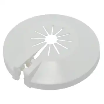 Sanivesk Rozet Enkel 8-22mm Wit 4 stuks