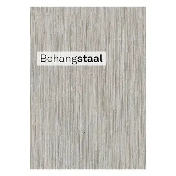 Behangstaal vliesbehang Beka grijs (dessin 100035)