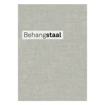 Behangstaal vliesbehang Melle lichtgroen (dessin 105957)