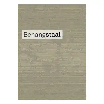 Behangstaal vliesbehang Ashanti warm taupe-goud (dessin 139733)