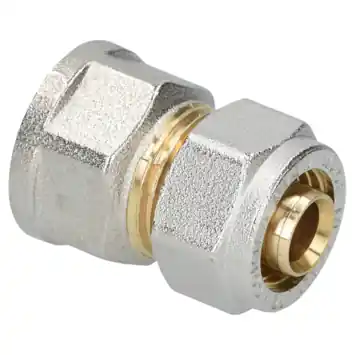 Sanivesk Meerlagen Knel Recht Overgang 16mmx1/2"F 3 stuks