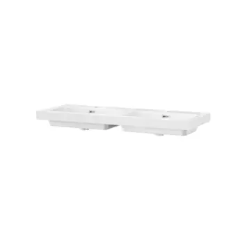 Tiger T-Line Quadro opbouwwastafel 120 cm meubel wit