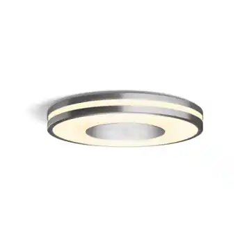 Philips Hue plafondlamp Being aluminium - warm tot koelwit licht 22.5W - met 1 dimmer switch