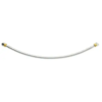 Toevoerslang flexibel - buisje x moer ø10 x 3/8"F - 30 cm - D8 inox
