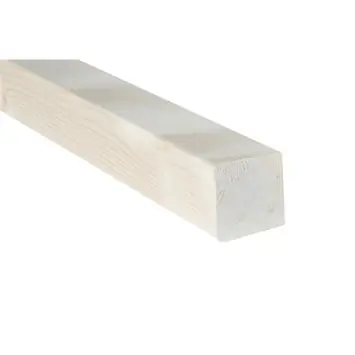 Bouwhout vuren geschaafd 44x44 mm 240 cm