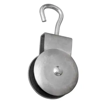 Waelbers hijskatrol met enkel poly-wiel open oog 25 mm