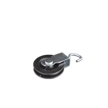 Waelbers hijskatrol met enkel gietijzer-wiel 30 mm