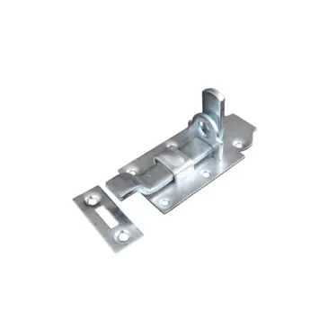 Waelbers hangslotschuif met bocht 100 mm verzinkt