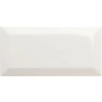 Wandtegel metro 10 cm x 20 cm keramiek wit 1,00 m²