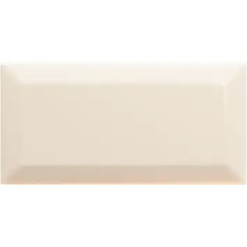 Wandtegel metro 10 cm x 20 cm keramiek beige 1,00 m²