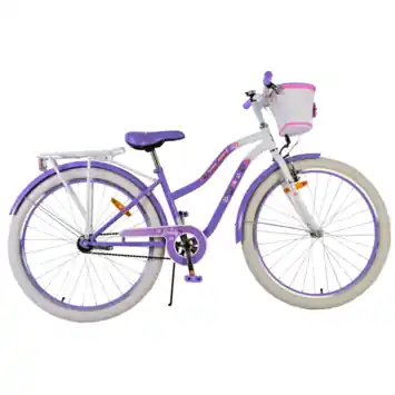 Volare Lovely kinderfiets paars wit 26 inch