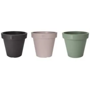 Bloempot diverse kleuren kunststof Ø 40 cm